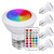 iLC LED Light Bulbs Color Changing E26 Screw 45°, 12 Colors 3W Dimmable Warm White 2700K RGB LED Spot Light Bulb with Remote Control, 20 Watt Equivalent (Pack of 4)