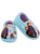 Disney Frozen 2 Elsa Anna Toddler and Girls Plush Aline Slippers (Blue/Purple, 11-12 M US Little Kid)