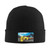 ASAP Rapper Rocky Singer Beanie Hat Fashion Warm Knit Hat Stretchable Cuffed Headgear for Cold Weather Black