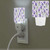 Evanem Night Lights Plug into Wall with Dusk to Dawn Sensor Night Light Lavender Flowers LED Nightlight for Bathroom Plug in Night Light Auto-On/Off Plug in Nightlights for Hallway Bedroom
