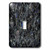 3dRose LSP_97971_1 Volga Blue Granite Print Single Toggle Switch, Multicolor