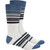 Alfani Mens Striped Comfort Crew Socks Blue 7-12
