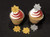 3D Wade Creations Major LTC Lt Col Oak Leaf Cupcake Toppers (1 Doz)