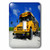 3dRose lsp_154986_1 Yellow School Bus on a Sunny Day Light Switch Cover