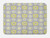 Ambesonne Grey and Yellow Bath Mat, Pale Grey Backdrop with Inspired Flowers Ivy Image, Plush Bathroom Decor Mat with Non Slip Backing, 30.2" x 20", Mustard Yellow and White