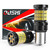 OUSHI 1156 BA15S Led Bulb, Canbus P21W 7506 1003 Led Bulb Super Bright 4000LM Replacement For Car Back Up Reverse Light Tail Light DRL Daytime Running Light, 6500K Xenon White (Pack of 2)