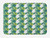 Ambesonne Tropical Bath Mat, Repetitive Banana Tree Leaves Exotic Fruits Summer Print, Plush Bathroom Decor Mat with Non Slip Backing, 30.2" x 20", Yellow Pale Petrol Blue