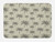 Ambesonne Palm Tree Bath Mat, Vintage Style Plantation Items Long Tropical Hawaiian Vibes, Plush Bathroom Decor Mat with Non Slip Backing, 30.2" x 20", Pale Khaki and Dark Grey