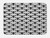 Ambesonne Gothic Bath Mat, Halloween Horror Theme Spooky Skeleton Bones Dark Skulls Checkered Pattern, Plush Bathroom Decor Mat with Non Slip Backing, 30.2" x 20", White Black