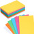 300 Pcs Colored Blank Index Note Cards Assorted Neon Color Blank Flash Cards Colorful Study Notecards Flashcards for Studying Organizing Lists for Office School Supplies (Vivid Colors, 5 x 8 Inch)