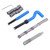 Teeth Repair Tool Kit, x 1.25 Heavy Duty Denture Kit to Repair Damaged Teeth Blue