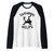Spinning Class Indoor Rhythm Cycling Workout Stationary Bike Raglan Baseball Tee