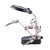 SH-CHEN Adjustable 3.5X 12X Helping Hand Soldering Irons Stand Clip Led Light Magnifying Glass Lens Desk Station Desktop Repair Tools OfficeProducts