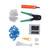 Network Repair Tool Kit, Network Repair Tool Kit RJ Connector Cable Pliers RJ45 Coupler Wire Stripper Set for Cat5 Cat5e, Wire Strippers