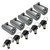 Puyueo Vending Machine Lock Keyed Alike Vending Machine Lock with Tubular Keyway Pop Machine Lock 5 Packs