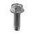 Auveco # 8443 5/16" X 1" Indented Hex Washer Head Type F Thread Cutting Screw Zinc. Qty 100.