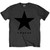 David Bowie 'Blackstar (Black Star On Grey)' T-Shirt (Extra Large)