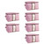 Cabilock 6 PCS Quilt Storage Bags clothing organizers and storage clothes storage bags Quilt Receive Bags Zippered Bag comforter storage bag Clothing Storage Bag Leaves travel foldable