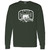 UGP Campus Apparel AL03 - Ohio University Bobcats Arch Logo Long Sleeve - 3X-Large - Forest