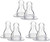 Dr. Brown's Natural Flow Level 4 Standard Nipple - 6 Count