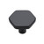 20 Pack Black Cabinet Knobs, Kitchen Cabinet Knobs Solid Cabinet Pulls for Kitchen Cabinet Drawers, Hexagon Dresser Knobs for Cabinet Hardware 1.1" Closet Door Knob