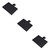 ERINGOGO 3pcs Microphone Tray Microphone Stand Sound Card Shelf Live Broadcast Rack Live Broadcast Shelf Sound Shelf Plastic Trays Sound Broadcast Rack Drum Machine Fall to The Ground