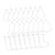 IMIKEYA 90 Pcs Christmas Decorations Blank Christmas Acrylic Ornament Xmas Tree Hanging Ornaments Xmas Tree Ornament Clear Ornaments Xmas Acrylic Pendants Paper Cut Tree