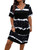 SOLY HUX Women's Plus Size Leopard Print V Neck Short Sleeve T Shirt Dress Summer Short Dresses Black and White Print 1XL SOLY HUX Women's Plus Size Leopard Print V Neck Short Sleeve T Shirt Dress Summer Short Dresses Black and White Print 1XL