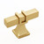 Coinkoly 10 Pack Gold 2 Inch(50mm) Kitchen Cabinet Knobs Single Hole Dresser Knobs Brushed Brass Cabinet Door Pulls Knobs for Cabinets and Drawers Kitchen Cabinet Hardware for Cupboard