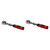 DOITOOL 2pcs flex ratchet right angle ratchet telescopic wrench extendable spanner ratchet screwdriver auto repair tool automatic
