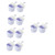 Healeved 10 pcs Rich Foam Maker Facial Tools Foam Maker for Skincare Marshmallow Cream Foam face wash Foam face Foam Maker for face wash face Bubble Maker