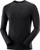 Salomon Men's Standard Cross Run LS Tee, Deep Black, X-Large