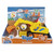 Blippi Excavator - Fun Freewheeling Vehicle with Features Including 3 Construction Worker, Sounds and Phrases - Educational Vehicles for Toddlers and Young Kids,Yellow