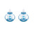 NUK Learner Cup (2 Count (Pack of 1), Tractor), Neutral
