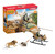 Schleich Wild Life 8-Piece Animal Rescue Helicopter Toy with Safari Animal Figures for Kids Ages 3-8