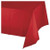 Mountclear 12-Pack Disposable Plastic Tablecloths 54" x 108" Rectangle Table Cover (RED)