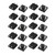 uxcell 10Pcs 12mmx12mmx6mm Panel PCB Momentary Tactile Tact Push Button Switch 4 Pin DIP
