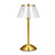 Shineslay LED Crystal Table Lamp Touch Dimmable Bedside Lamps Cordless Lamp Bedroom Study Room Rechargeable Night Lamp Hotel Restaurant Decorative Ambient Lamp for Living Room Dinner Bar