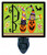 Halloween Decorative Photo Night Light, Boo Fun Horizontal, Pumpkins, Bats LED Night Light