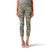 Denim Rx Fever Stretch Crop Capri Jean, Delirious-Green Camo, 14