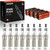 A-Premium Iridium Platinum Spark Plugs (Pack of 8) Compatible with Ford F-150 2010-2017, F-250/F-350 Super Duty 2011-2021, Mustang 2011-2019, E-350/E-450 Super Duty 2017-2019