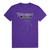W Republic Stonehill College Skyhawks Basketball Tee T-Shirt - Pruple, X-Large