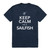 Palm Beach Atlantic University Sailfish Keep Calm Tee T-Shirt - Navy, X-Large