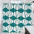 Geometric Rhombus Green Shower Curtain for Bathroom Bohemian Abstract Bathroom Curtain Home Bathroom Decorations Polyester Fabric Decorative Bath Curtain with Rustproof Grommet Holes 72x72 Inch