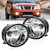 RAPOOSANS Driving Fog Lights Lamps Assembly Kit for 2005-2007 Nissan Armada 2004-2014 Nissan Titan Fog Light Replacement with 899 12V 37.5W Halogen Bulbs