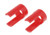 Prothane 22-302 Red Rear Control Arm Bushing Insert Kit