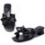 Womens Bow Dressy Low Heel Sandals Slides Summer Chunky Block Heeled Open Toe Mules Slip on Slippers Shoes