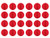Beistle 55612-R 24-Piece Tissue Balls, 12-Inch