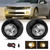 Rowxroad Fog Light Assembly For 2010 2011 2012 2013 Chevy Camaro Front Bumper Driving Fog Lamp with Wiring Harness and Switch
