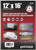 Erickson 57063 Clear White Economy Grade Poly Tarp, 12' x 16'
